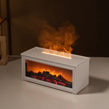 Diffusore di aromi da caminetto con effetto fiamma